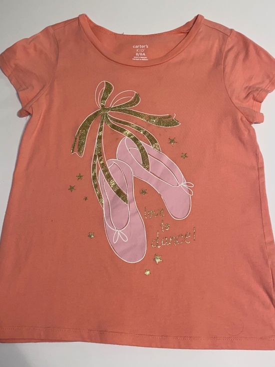 Carter's Other - Carter’s Girls Size 8 Ballet Dance Graphic Tee